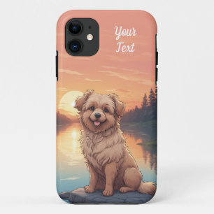Doodle Dog bij Lake Case-Mate iPhone Case