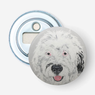Doodle Dog Bottle Open Button Flesopener