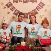 Doodle Dog Christmas komt naar Santa Paws T-shirt