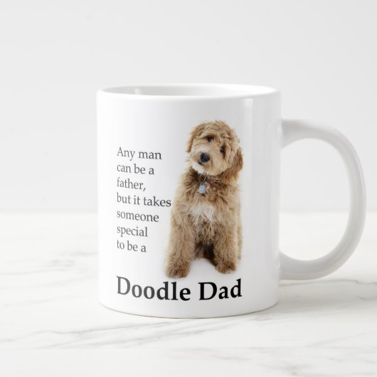 Doodle Dog Dad Grote Koffiekop (Rechts)