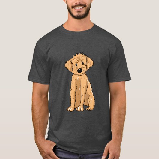 Doodle Dog grappige vrienden T-shirt (Voorkant)