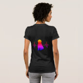Doodle Dog Heartbeat T-shirt (Achterkant volledig)