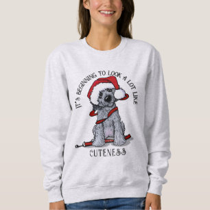 Doodle Dog Kerstmis Trui