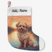 Doodle Dog Kleine Kerstsok (Voorkant)