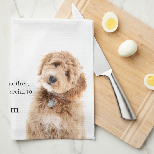 Doodle Dog Ma Kitchen Towel Theedoek (Quarter Fold)