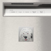 Doodle Dog Magnet (Insitu (Vaatwasser))