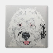 Doodle Dog Magnet (Voorkant)