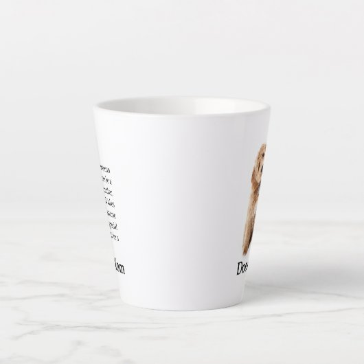 Doodle Dog Mama Latte Mok (Voorkant)