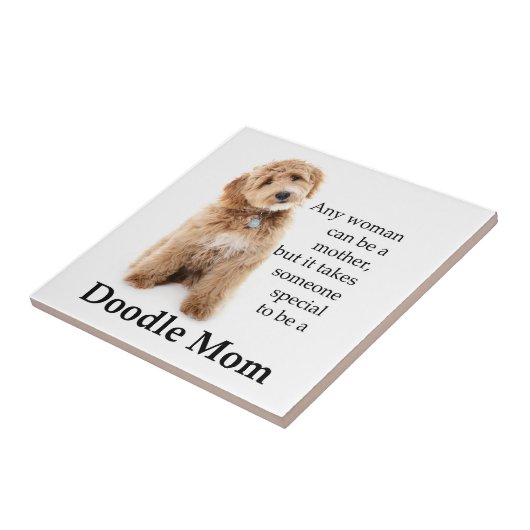 Doodle Dog Mama Tegeltje (Zijkant)