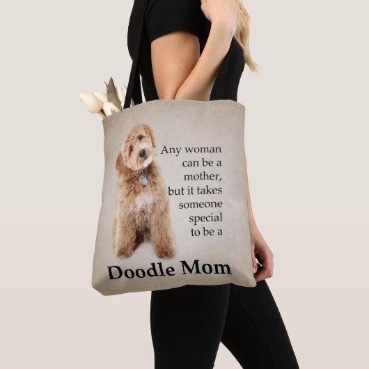 Doodle Dog Mama Tote Bag (Dichtbij)