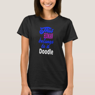 Doodle Dog Poodle Daschund T-shirt
