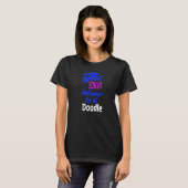 Doodle Dog Poodle Daschund T-shirt (Voorkant volledig)