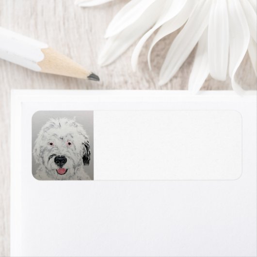 Doodle Dog Return Address Label (Insitu)