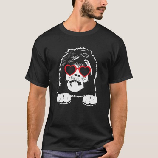 Doodle Dog Sheepadoodle T-shirt (Voorkant)
