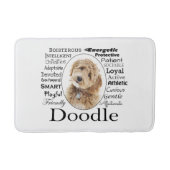 Doodle Dog Traits Badmat (Voorkant)