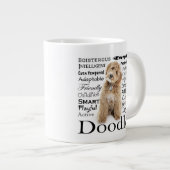 Doodle Dog Traits Grote Koffiekop (Voorkant rechts)