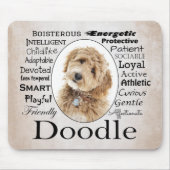 Doodle Dog Traits Muismat (Voorkant)