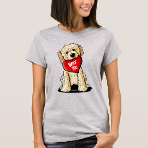 Doodle Dog Valentijn T-Shirt