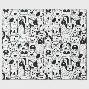Doodle Dogs Cadeaupapier