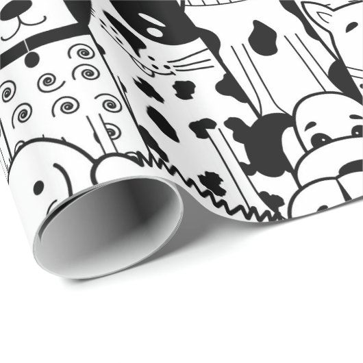 Doodle Dogs Cadeaupapier (Rol Hoek)