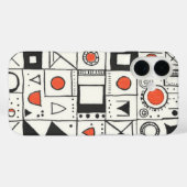 Doodle Dreams: een grillige Abstract Case-Mate iPhone Case (Achterkant (horizontaal))