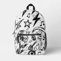 Doodle Edge – Tiener-schetsstijl-rugzak