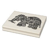 Doodle Elephant Rubberstempel (Stempel)
