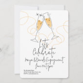 Doodle Feest Kaart (Voorkant)