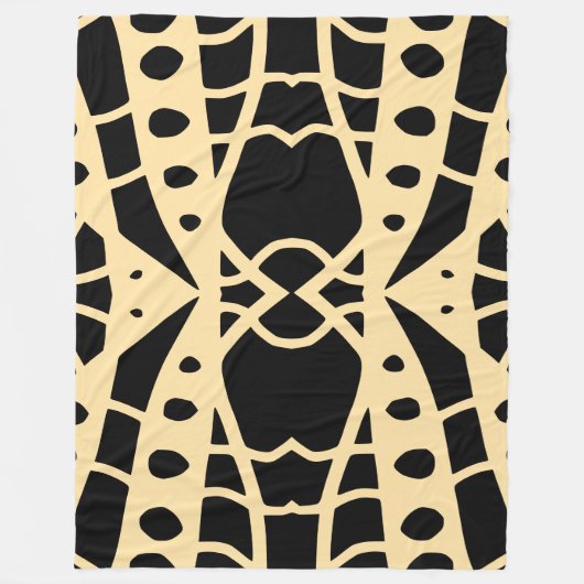 Doodle Fleece Deken (Voorkant)