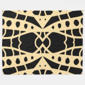 Doodle Fleece Deken (Voorkant (Horizontaal))