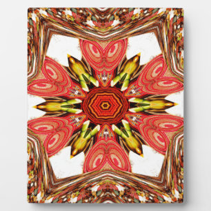 Doodle Floral Art Print Fotoplaat