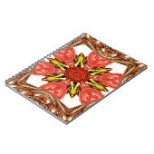 Doodle Floral Art Print Notitieboek (Linkerzijde)