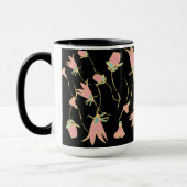 Doodle Floral Koffiebekers Mok (Links)