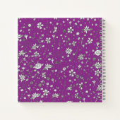 Doodle Flower Notitieboek  (Achterkant)