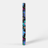 Doodle Flowers Bright en kleurrijk Samsung Galaxy Hoesje (Rechterkant)