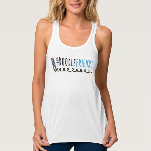 Doodle Friends - Tanktop (Voorkant)