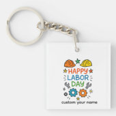 Doodle Fun Labor Day Sleutelhanger (voorkant)