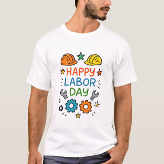 Doodle Fun Labor Day T-shirt