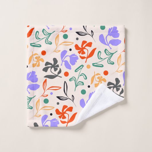Doodle Garden Bad Handdoek (Wasdoekje)