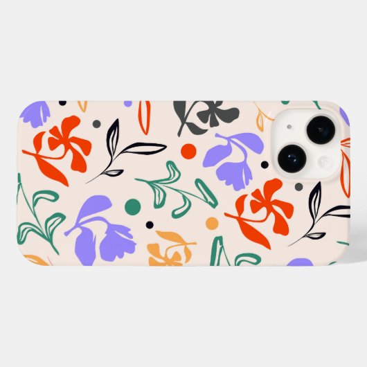 Doodle Garden Case-Mate iPhone Case (Achterkant (horizontaal))