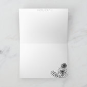 DOODLE GARDEN-   CHOW DOG Art-kaarten Feestdagen Kaart (Binnen)