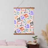 Doodle Garden Hangend Wandkleed (Slaapkamer)
