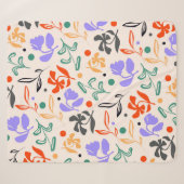 Doodle Garden Sherpa Deken (Voorkant (horizontaal))