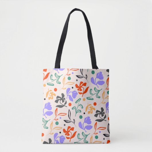 Doodle Garden Tote Bag (Voorkant)