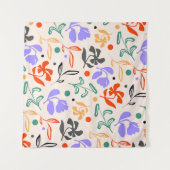 Doodle Garden Wandkleed (Voorkant (horizontaal))