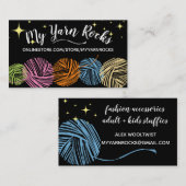 Doodle garen breitter breitting crochet homespun visitekaartje (Voorkant / Achterkant)