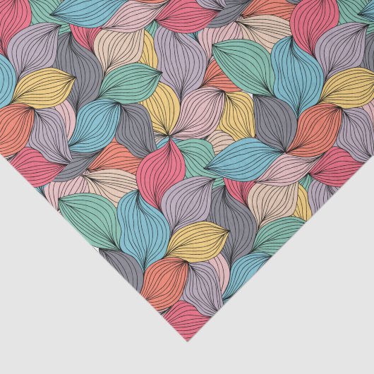 doodle garen weven tissuepapier (Detail)