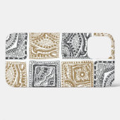 Doodle geometrisch, abstract patroon. Case-Mate iPhone case (Achterkant (horizontaal))