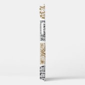 Doodle geometrisch, abstract patroon. Case-Mate iPhone case (Achterkant / Rechts)