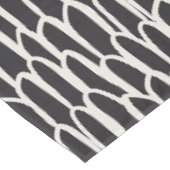 Doodle golven mudcloth mod geometrisch zwart tafelkleed (Gekanteld)